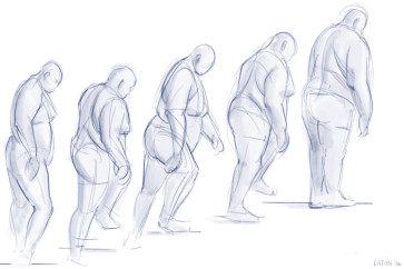 Sallom Climbing Stairs — figure reference