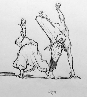 african capoeira 2 — figure reference