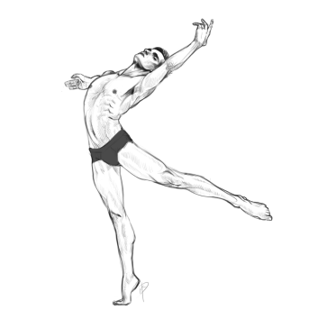 Dance Benji 03: Figure Study — figure reference