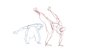 Gesture Study Animation — figure reference