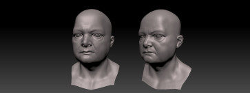 sculpture head — figure reference