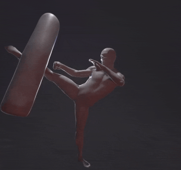 MALE KICKBOXING 5 — figure reference