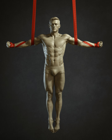 My sculpting study — figure reference