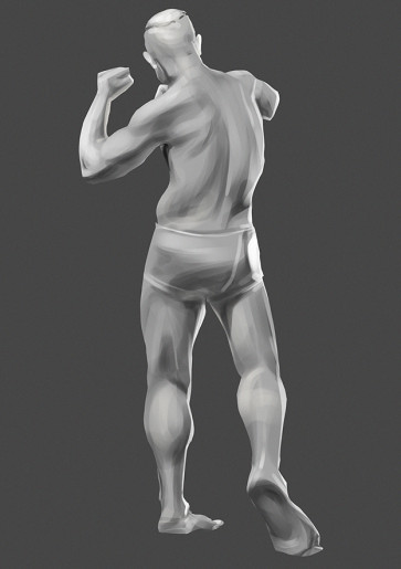 Punch Study 1 — figure reference