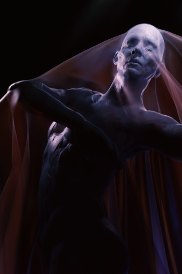 Quick Sculpt with some Cloth 2 — figure reference
