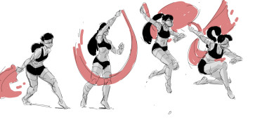 Cloth Dance — figure reference