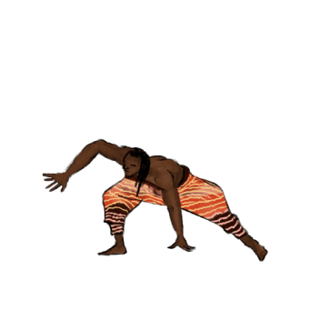 African Capoeira animation — figure reference