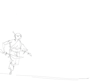 Frame by frame study Wushu4 — figure reference