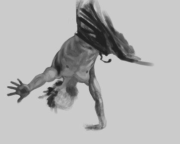 Morning sketch 04 — figure reference
