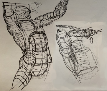 Lean Back — figure reference