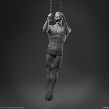 Anatomy in Motion - Male Study 01 — figure reference