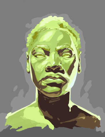 Head study — figure reference