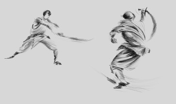 Line Direction Practice — figure reference