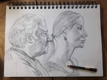 Two Faces — figure reference