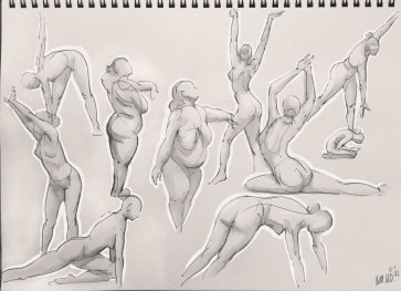 Life Drawing Quickdraw — figure reference