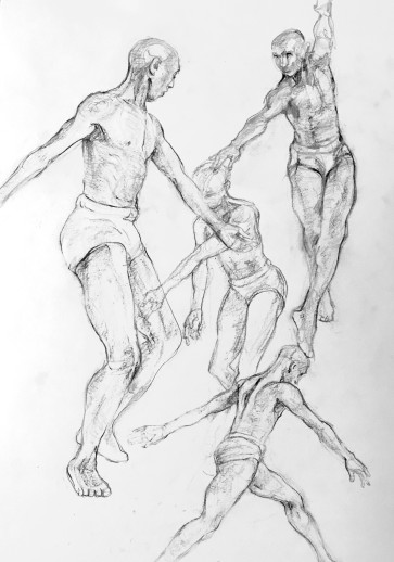 Figurative  study — figure reference