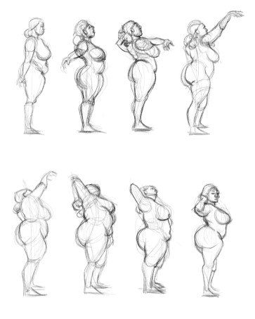Life Drawing Zoe — figure reference