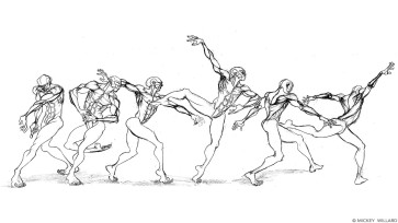 Ballet Study by Mickey Willard — figure reference