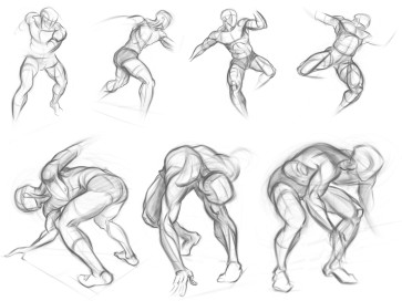 Quick drawings — figure reference