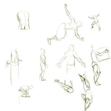 Quickdraw session 1 — figure reference