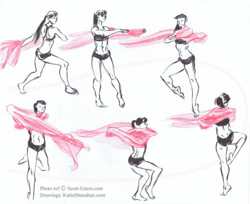 Red Cloth Dance — figure reference