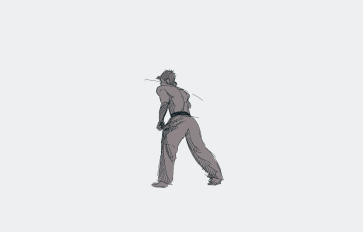 Male Taekwondo 13 — figure reference