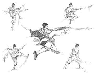 Gesture Drawings — figure reference