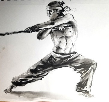 Nhat Ink Brush — figure reference
