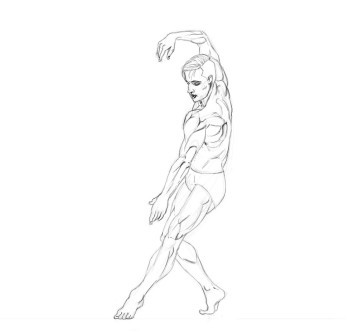 Anatomy study — figure reference