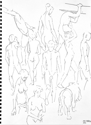 Muybridge Quickdraw — figure reference