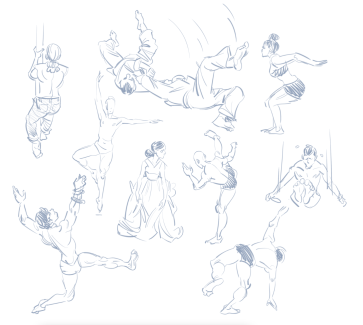 quickdraws warmups! — figure reference
