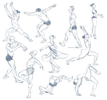 warmin up! — figure reference