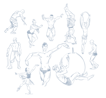 warming up — figure reference