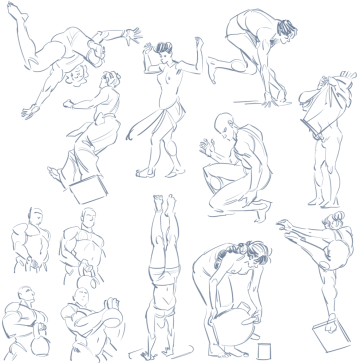 warmups — figure reference
