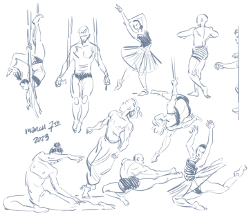 warming up — figure reference