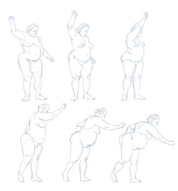 warmin up again looking at broad volumes in the shoulder — figure reference