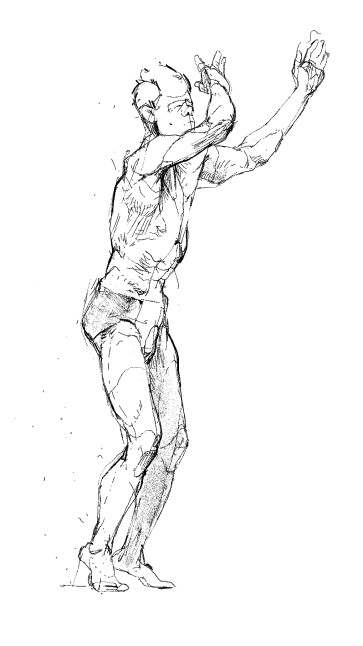 Male Physical Theatre 2 — figure reference