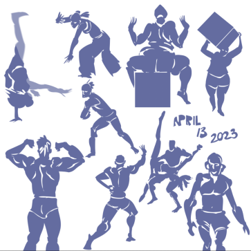 warmups! — figure reference