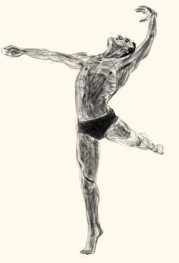 Dessin d'observation — figure reference