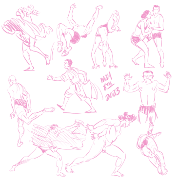 warmups! — figure reference