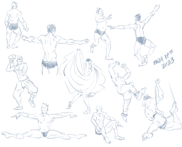 more warming up! — figure reference