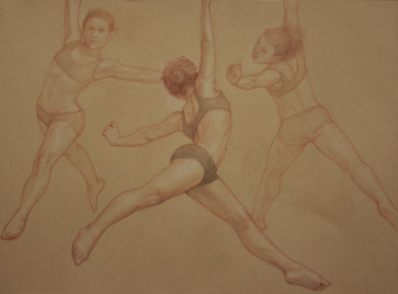 Female Short Rope #2 composition — figure reference