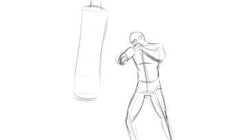Motion Study 17a — figure reference