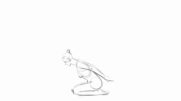 Motion Study 18 — figure reference