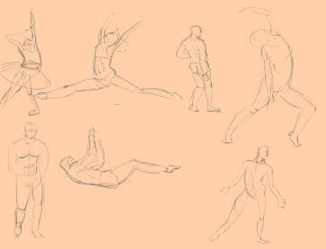 Gestuelle 2'' — figure reference