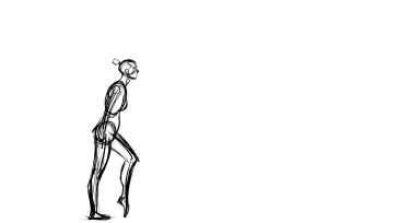 Motion Study 22 — figure reference