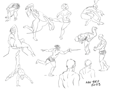 warming up again — figure reference