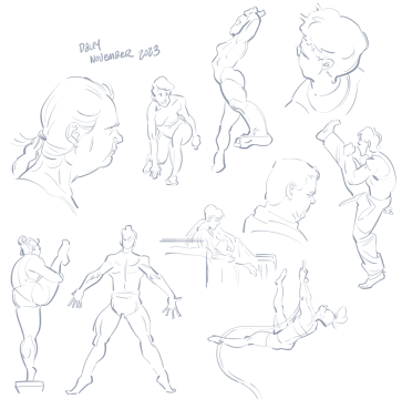 warmups — figure reference