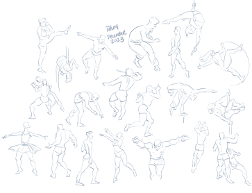 warmups — figure reference