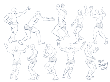warmin up — figure reference